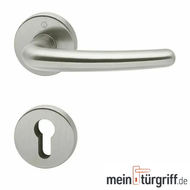 Hoppe Türdrücker Denver Rosette PZ Edelstahl matt F69 Türgriff KlinkeTürbeschlag Bestpreis