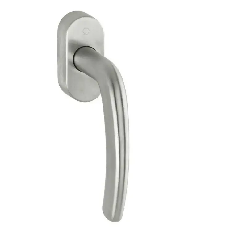 Hoppe Fenstergriff Denver 32-42 mm Edelstahl matt E0310/US956 F69 Secustik Griff Preiswert
