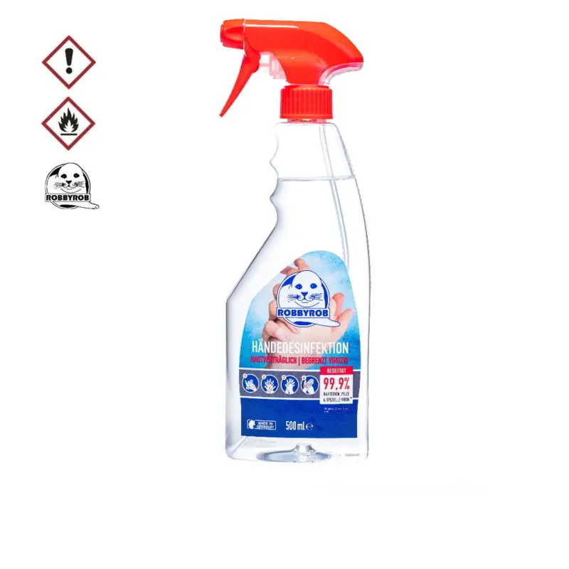 Hand Desinfektionsspray Händedesinfektion Desinfektionsmittel Fläche 500ml Top-Angebot
