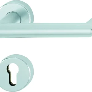 HOPPE® FH Drückergarnitur mit Rosetten Rotterdam FS-1401/42H/42HS, Aluminium Kostenfreie Lieferung