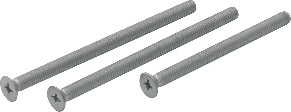 Aktuell HOPPE® Gewindeschrauben-Set M6 für Profiltür-Schutz-Wechselgarnituren, Eisen