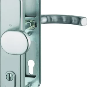HOPPE® Schutz-Wechselgarnitur mit Langschild Luxembourg 86G/3332ZA/3310/199, 10/92 mm, Aluminium Bestpreis