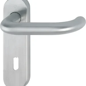 HOPPE® Drückergarnitur mit Kurzschild Paris E138/353KH, Edelstahl Sale
