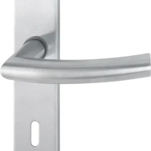 Must-Have HOPPE® Drückergarnitur mit Langschild Trondheim E1430Z/302, Edelstahl
