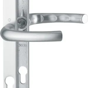 Neu HOPPE® Drückergarnitur mit Schmalschild Tokyo 1710RH/303N, Aluminium