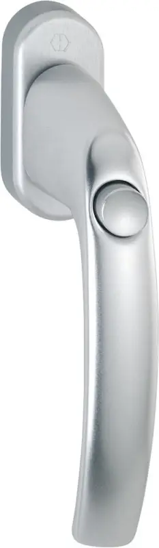 HOPPE® Fenstergriff abschließbar Atlanta 0530SV/U26, ohne Schrauben, Aluminium Solange Der Vorrat Reicht