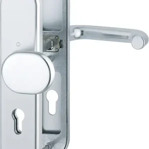HOPPE® Schutz-Wechselgarnitur mit Langschild Paris 86G/3331/3310/138L, 8/72 mm, Aluminium Preisknaller