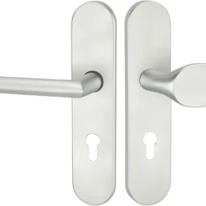 HERMAT Schutz-Wechselgarnitur mit Langschild BASIC 02 1902/2089.S/3128,Aluminium Ausverkauf