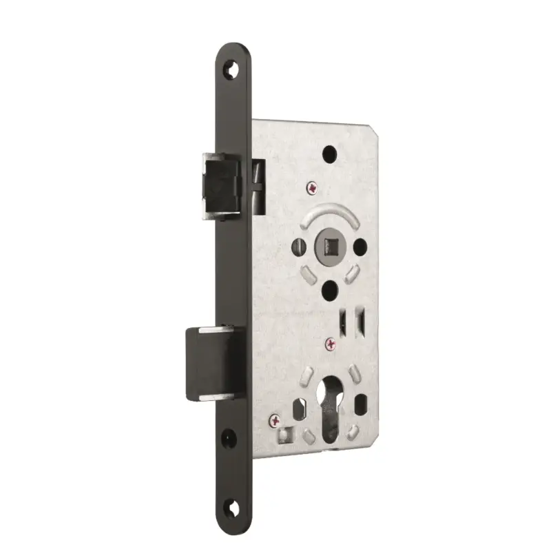 Mega-Angebot MeinTürgriff Einsteckschloss Zimmertürschloss Türschloss schwarz 55 / 65 78/ 8 WC/Bad Klasse 3