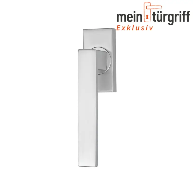 Nur Für Kurze Zeit Fenstergriff eckig Edelstahl matt Fensterolive L-Form Drehkipp Trento