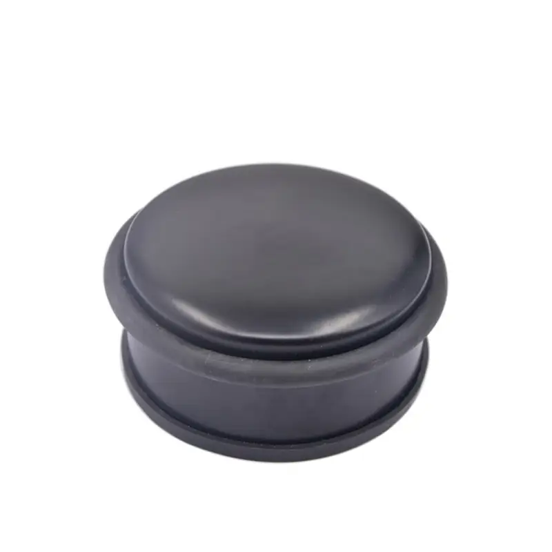 Kostenloser Rückversand MeinTürgriff Boden Türstopper rund SchwarzØ 10 cm