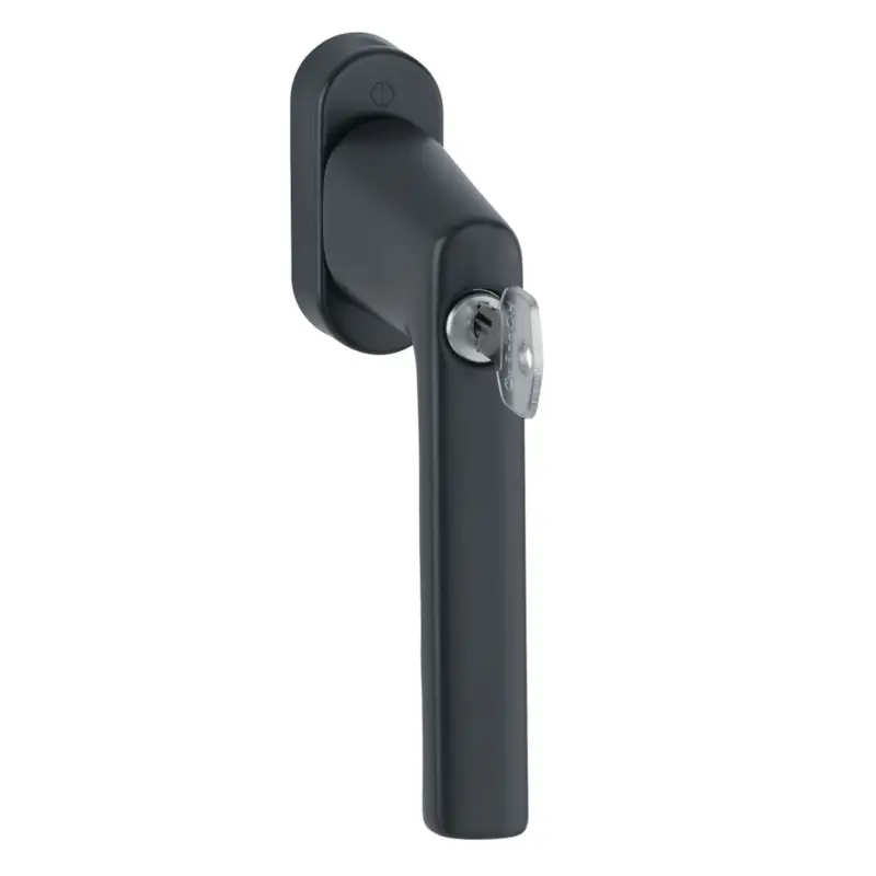 Online Kaufen Hoppe Hamburg Fenstergriff, 0700LS/U26,F9714M schwarz matt, abschließbar, Secu100