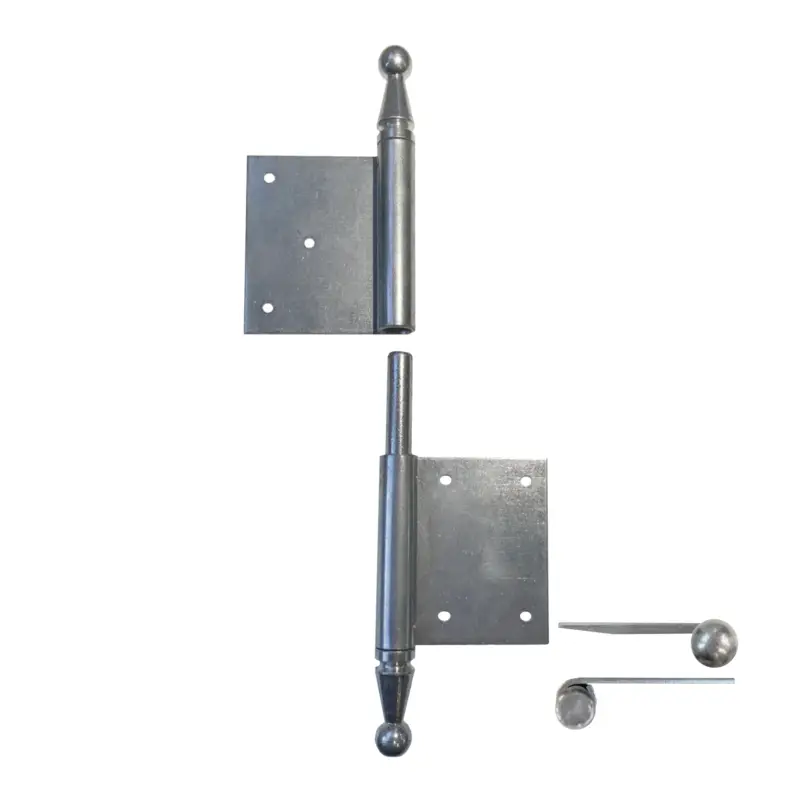 Einstemmband fester Stift mit Kugel 160mm rechts - Eisen verzinkt Serie TB012 Saisonangebot