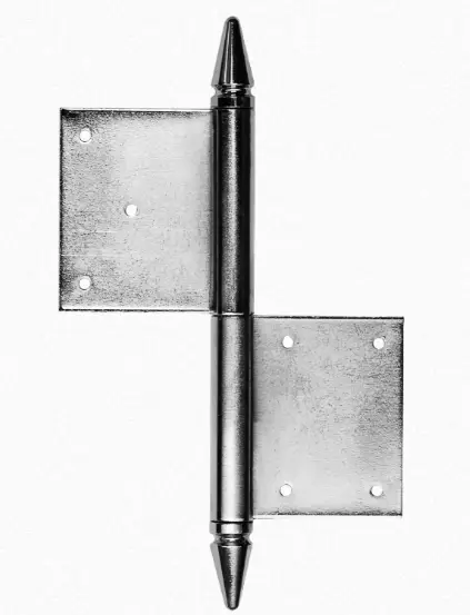 Preiswert Einstemmband fester Stift mit Spitze 140mm links - Eisen verzinkt Serie TB012