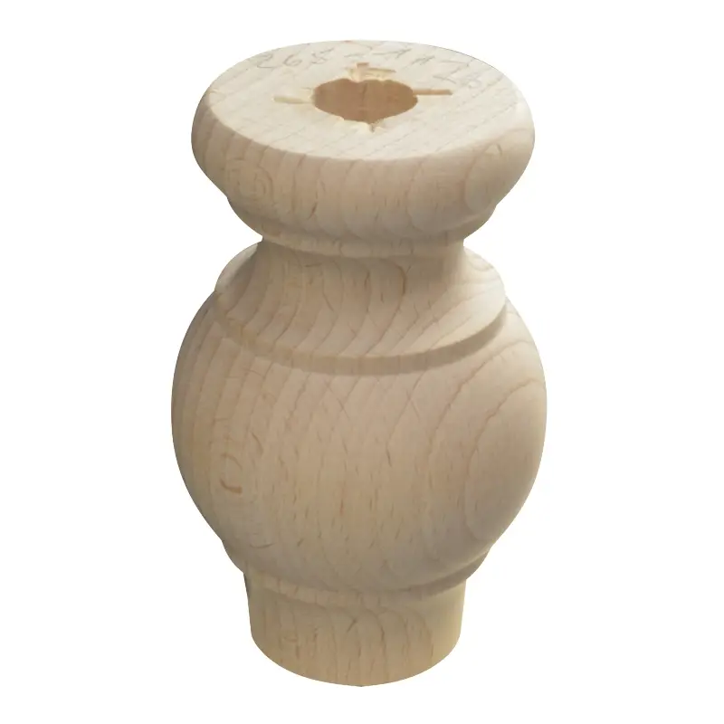 Top-Angebot Möbelfuß in Buche 95 x 60mm Serie HF033