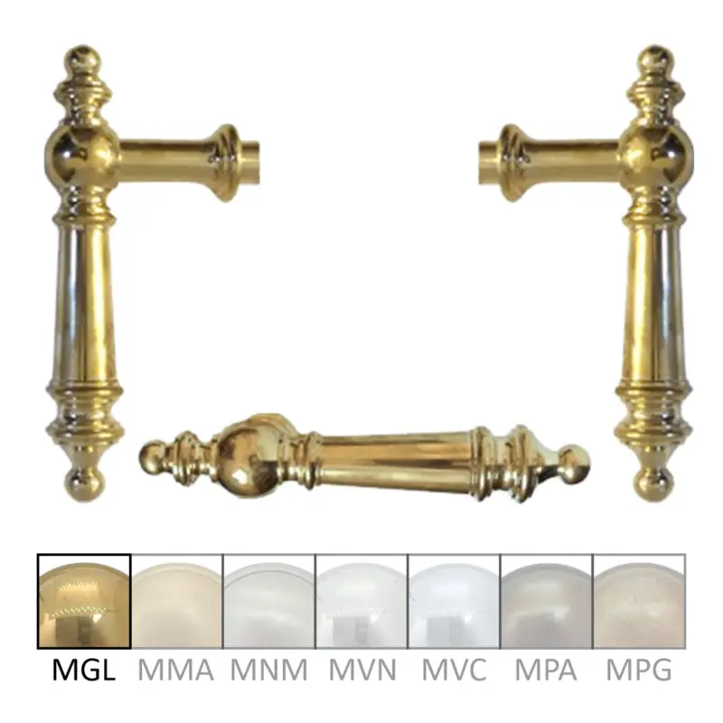 Türgriffpaar aus Messing 150mm Serie TD103 Must-Have