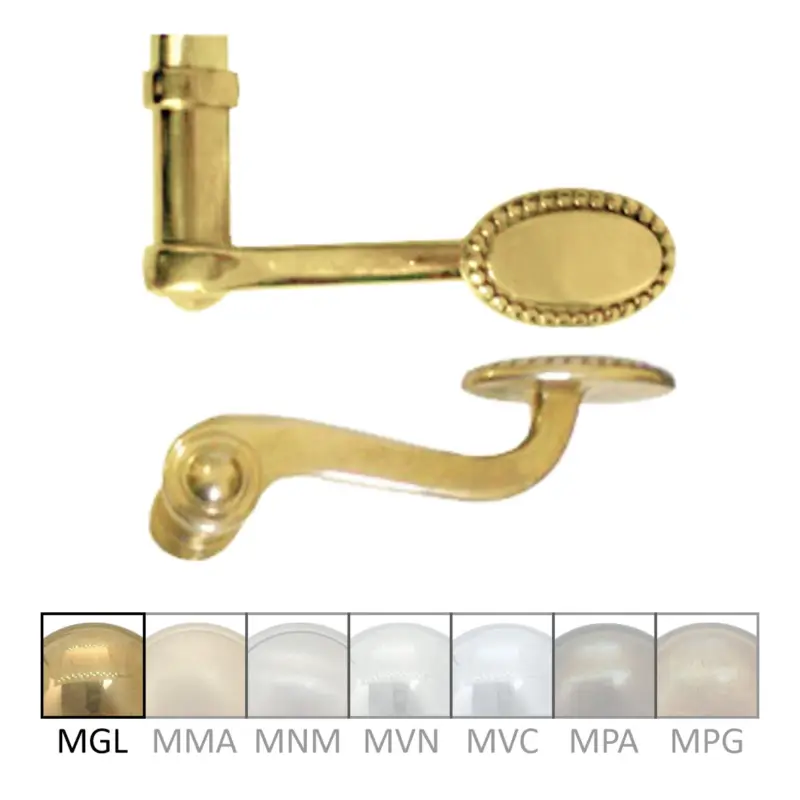 Haustürgriff aus Messing 140mm DIN Rechts Serie TD018 Super-Preis