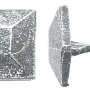 Ziernagel 4-flächig, 25 Stück,thermopatiniert ® 16x 16 mm der Serie ZB252 Preiswert