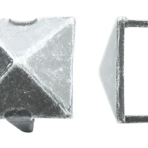 Neu Zierkappe 20 x 20 mm Eisen thermopatiniert Pack 50 Stk der Serie ZB200