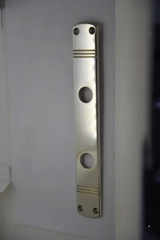 WC-Türschild in Messing 78 mm Sonderangebot