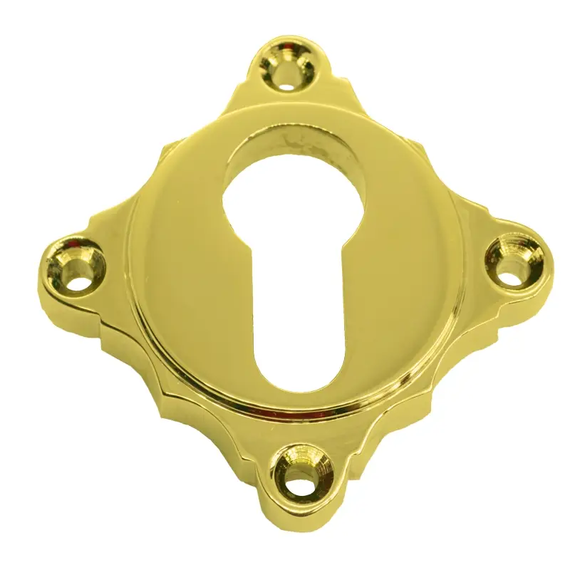 Ausverkauf BREMER Rosette Messing PZ-Lochung