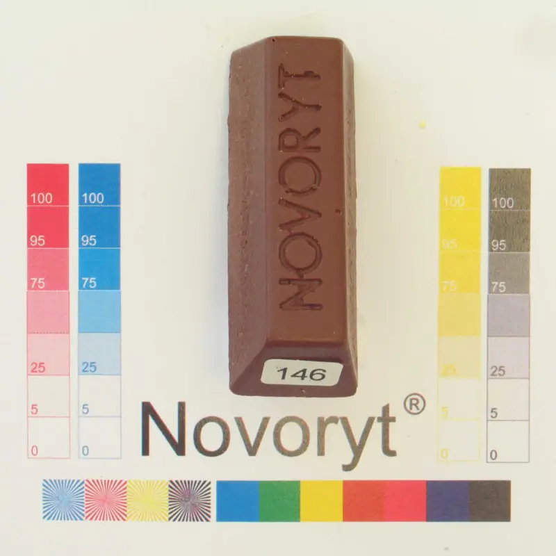 Geprüft NOVORYT® Schmelzkitt - Farbe 146 5 Stangen Serie HW003