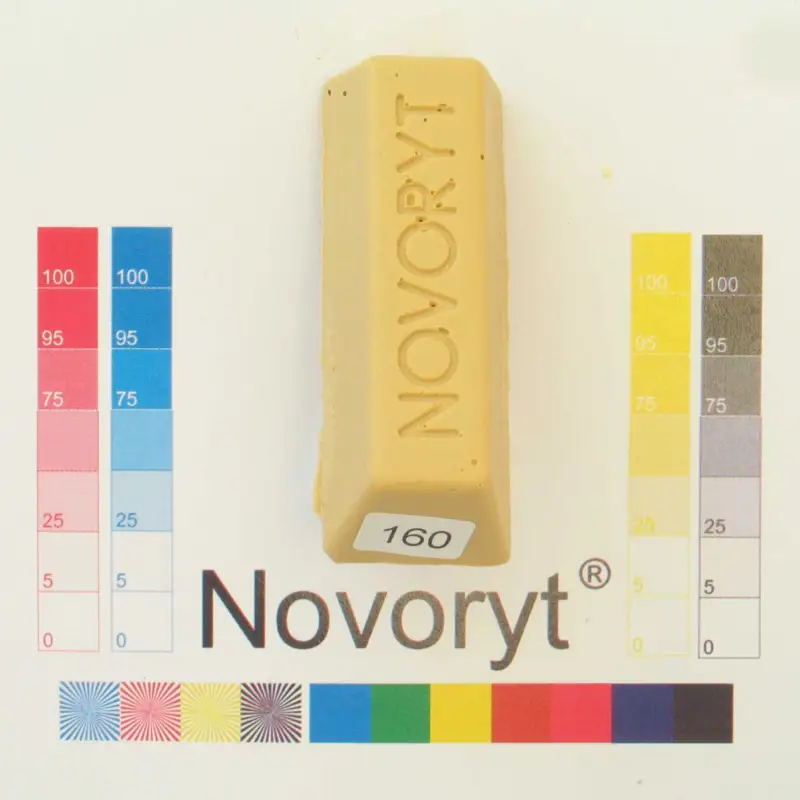 Gratis Versand NOVORYT® Schmelzkitt - Farbe 160 beige 2 5 Stangen Serie HW003