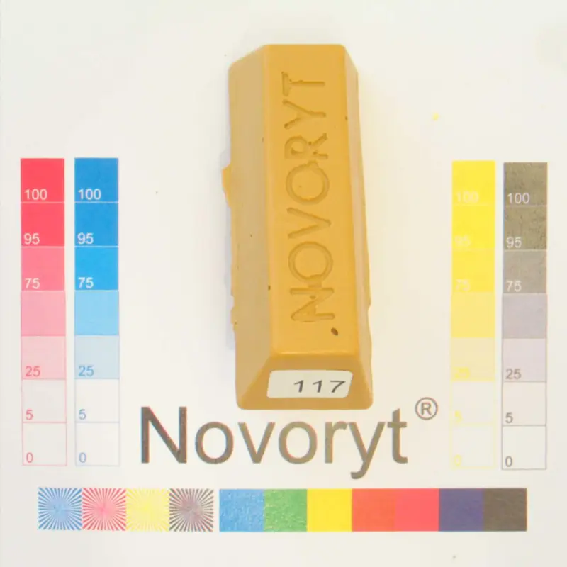 Sonderaktion NOVORYT® Weichwachs Farbe 017 Buche mittel 1 Stange der Serie WW003