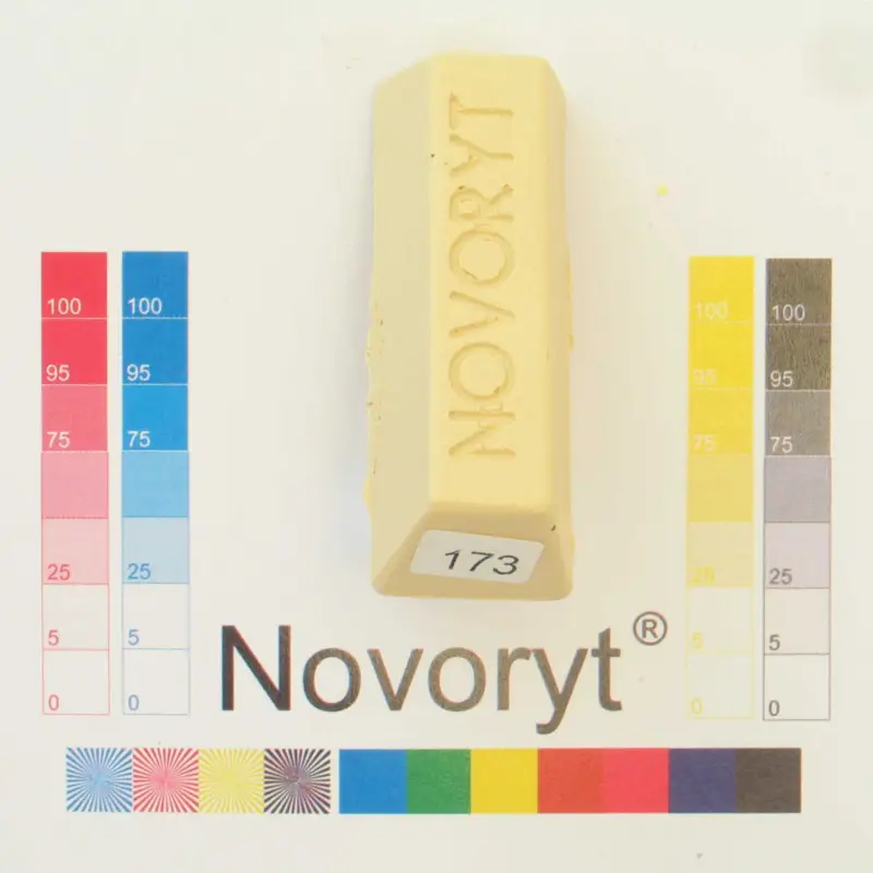 NOVORYT® Weichwachs Farbe 073 vogelaugenahor 1 Stange der Serie WW003 Zertifiziert