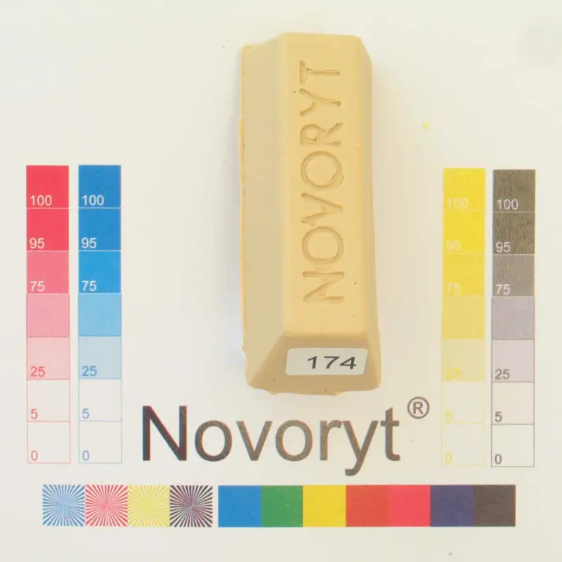 Gratis Versand NOVORYT® Weichwachs Farbe 074 5 Stangen der Serie WW003