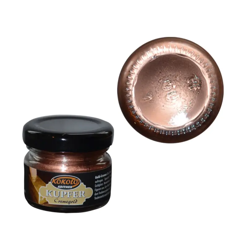 Top-Preis Gold-Creme 25 ml Kupfer in Pastenform mit einer hohen Deckfähigkeit Serie GC001